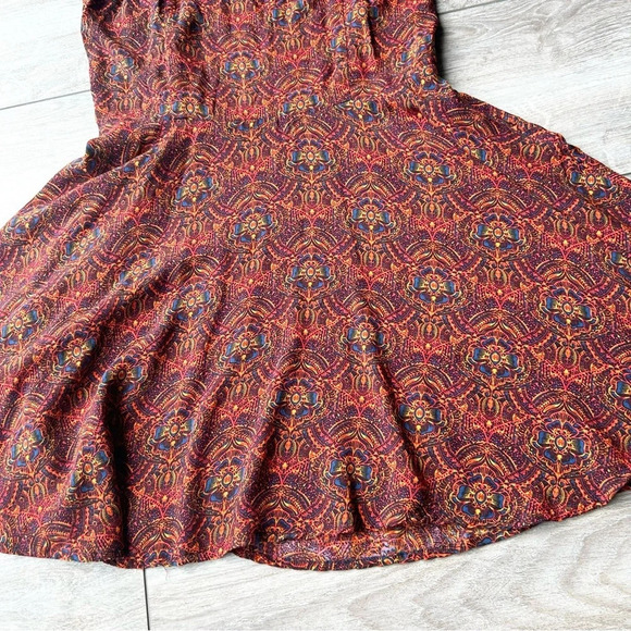 Abercrombie & Fitch Red  Skater Mini Dress Fit-n-Flare
Floral Boho Dress - Picture 7 of 15